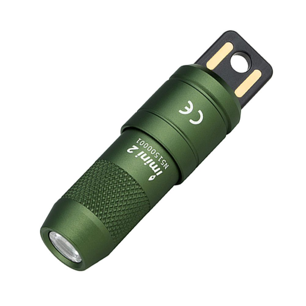 Olight I 2 mini (9) Olight Imini 2 Rechargeable Keychain OD Green - Image 1