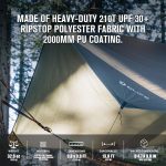 Olight Sunbreeze Hammock Tarp II (Dark Green) - Image 6