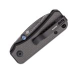 CIVIVI Baby Banter-Twill Carbon Fiber Overlay On Black G10 Handle Black Hand Rubbed Damascus Blade C19068S-DS1 - Image 2