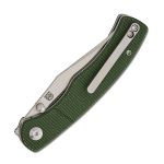 CIVIVI Clingman-Green Canvas Micarta Handle Satin Finished Nitro-V Blade C23065-4 - Image 3