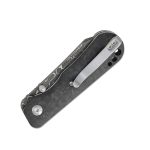 CIVIVI Crabby-Shredded Carbon Fiber Handle Damascus Blade C24055-DS1 - Image 2