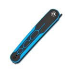 CIVIVI KwaiQ-Milled Blue/Black G10 Handle Black Stonewashed Nitro-V Blade C23015-3 - Image 2