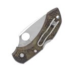 SPYDERCO DRAGONFLY 2 ZOME GREEN LIGHTWEIGHT PLAIN EDGE C28ZFPGR2 - Image 2