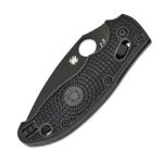 SPYDERCO Manix 2 Folding Knife 3-3/8" BD-1 Black Plain Blade, Black FRCP Handles, Ball Bearing Lock C101PBBK2 - Image 3