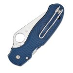 SPYDERCO PARA 3 BLUE LIGHTWEIGHT CPM SPY27 PLAINEDGE C223PCBL - Image 2