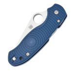 SPYDERCO PARA 3 BLUE LIGHTWEIGHT CPM SPY27 PLAINEDGE C223PCBL - Image 3