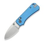 CIVIVI Baby Banter 2 - Blue Aluminum Handle Satin Finished Nitro-V Blade C23074-1