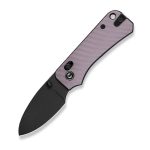 CIVIVI Baby Banter 2 - Purple Aluminum Handle Black Stonewashed Nitro-V Blade C23074-2