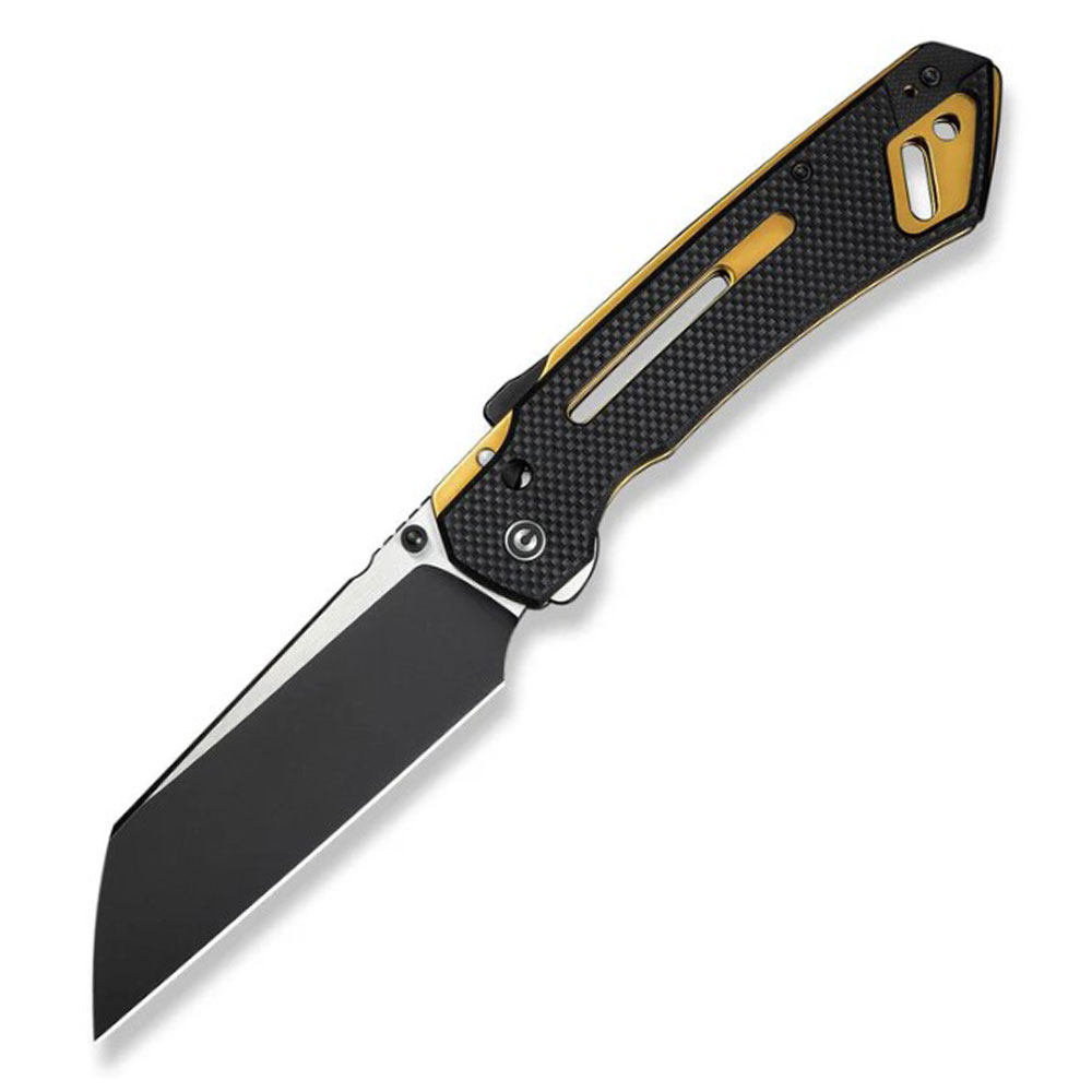 CIVIVI Buster FG - Black Coarse G10 Handle Black Stonewashed Nitro-V Blade, Satin Flat C24052-1 (1) CIVIVI Buster FG - Black Coarse G10 Handle Black Stonewashed Nitro-V Blade, Satin Flat C24052-1 - Image 1