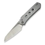 Civivi Vision FG - Polished Clear Lexan Handle Satin Finished Nitro-V Blade, Stonewashed Flat C22036-7