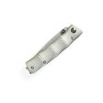 Mcusta Mcusta Shinra Take Folding Knife 2.75" VG-10 Core Damascus Drop Point Blade, Bamboo Shaped Damascus Handles, Liner Lock MC-0033D - Image 3