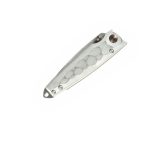 Mcusta Mcusta Tsuchi Classic Damascus Folder 2.75" Blade, Damascus Handles, Liner Lock MC-0034D - Image 3