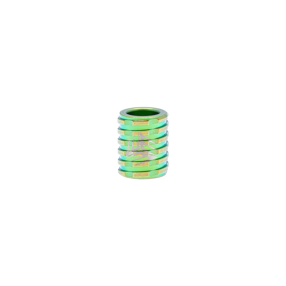 WE KNIFE A-02A - Green Ti Bead A-02A (2) WE KNIFE A-02A - Green Ti Bead A-02A - Image 1