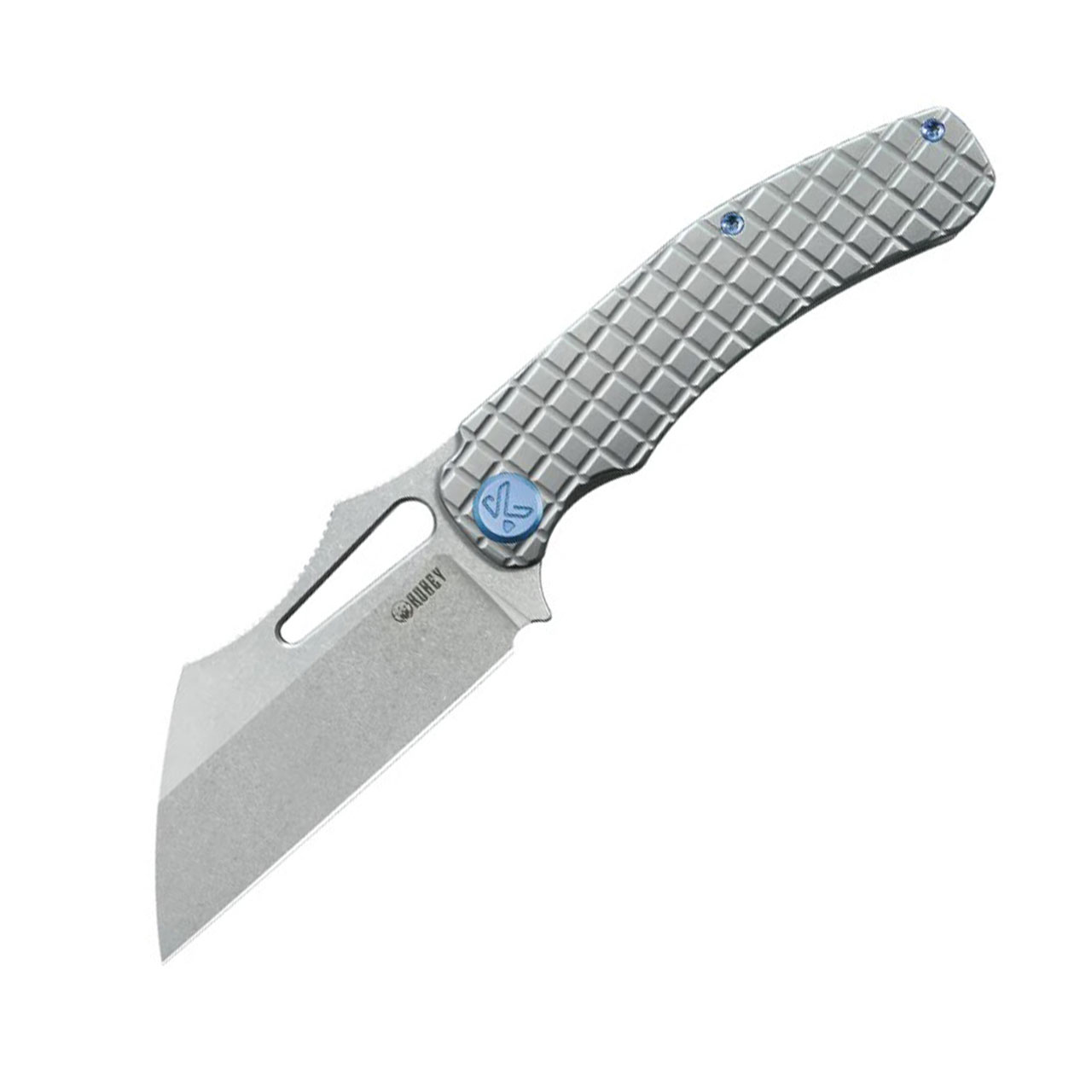 Kubey Sylow Framelock Gray Ti KUB260A (2) Kubey Sylow Framelock Gray Ti KUB260A - Image 1