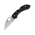 Spyderco DRAGONFLY 2 BLACK LIGHTWEIGHT WHARNCLIFFE PLAINEDGE C28FPWCBK2