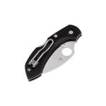 Spyderco DRAGONFLY 2 BLACK LIGHTWEIGHT WHARNCLIFFE PLAINEDGE C28FPWCBK2 - Image 2