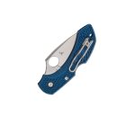 Spyderco DRAGONFLY 2 COBALT BLUE FRN CPM SPY27 PLAINEDGE C28PCBL2 - Image 2