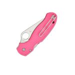 Spyderco PARA 3 PINK LIGHTWEIGHT PLAINEDGE C223PPN - Image 2