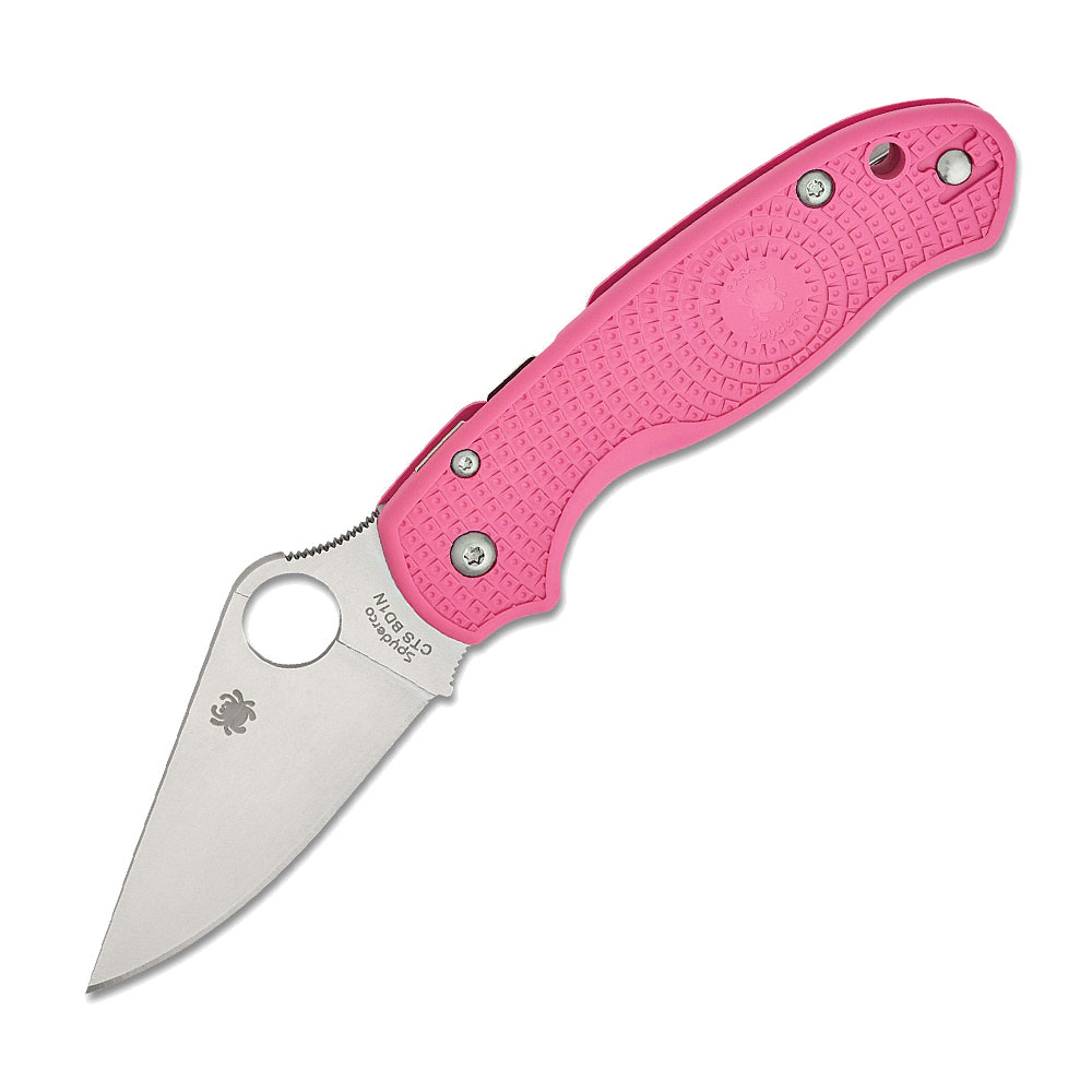 Spyderco PARA 3 PINK LIGHTWEIGHT PLAINEDGE C223PPN (3) Spyderco PARA 3 PINK LIGHTWEIGHT PLAINEDGE C223PPN - Image 1