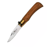 Old Bear OLIVE -wood handle, satined W 1.4060 stainless steel blade ("XS" size)