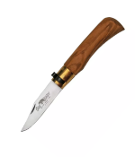 Old Bear OLIVE -wood handle, satined W 1.4060 stainless steel blade ("XS" size)