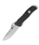 Spyderco SP STARMATE BLACK G-10 CPM20CV PLAINEDGE