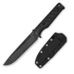 Camp 180 Fixed Blade Knife Black G-10 - Image 5