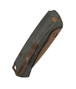 T1 BD  Button Liner Lock  Nitro-V  Norplex UltreX Micarta  Sunset Metal PVD - Image 4