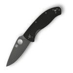 Spyderco TENACIOUS BLACK G-10 BLACK BLADE PLAINEDGE