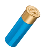 Old Bear Gauge12 cartridge-knife, BLUE plastic body, Aisi 420 blade - Image 3