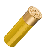 Old Bear Gauge12 cartridge-knife, YELLOW plastic body, Aisi 420 blade - Image 3