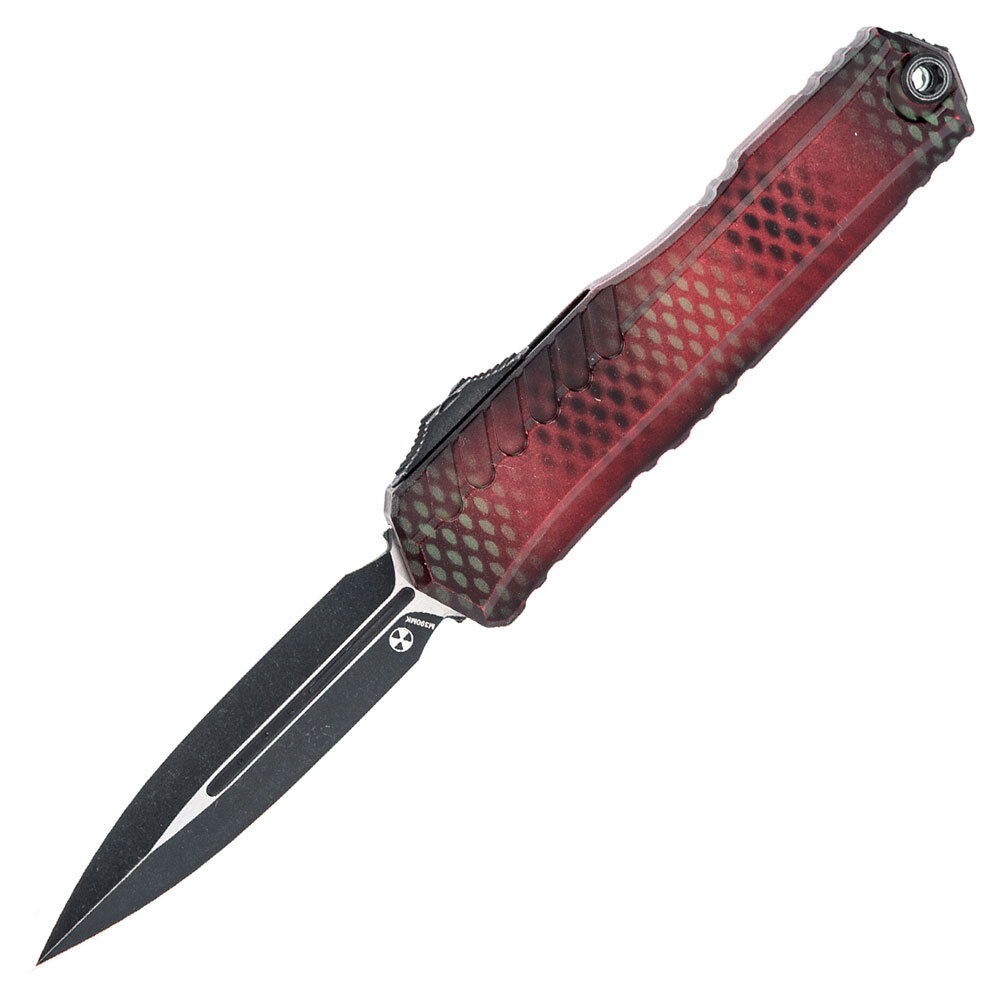 Microtech-Cypher-1 Microtech Cypher® II D/E Signature Series Red X-51 Standard - Image 1
