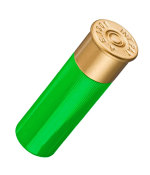 Old Bear Gauge12 cartridge-knife, GREEN plastic body, Aisi 420 blade - Image 3