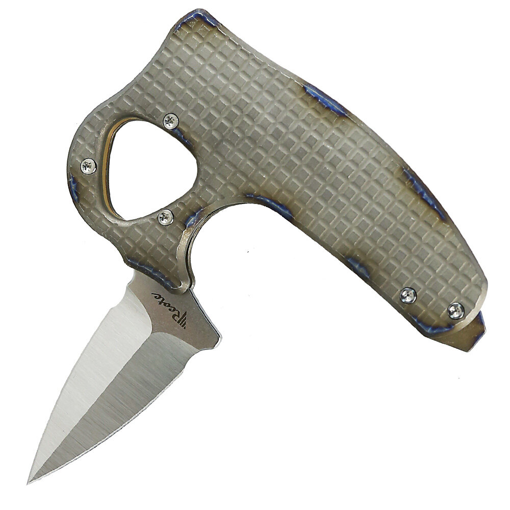 Reate-EXO-D-2 Reate EXO-D, Ti-flame grain, Elmax, Belt satin ED/TFG/E/BS - Image 1