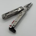 SQT Multi-tool Pliers with Fire Starter, Emergency Whistle, Glass Breaker, Safety Locking and Nylon Sheath for Survival, Camping KT2038A