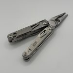 SQT Stainless Steel Multi Tool Pliers, Self- locking EDC Gear with Sheath for Outdoor, Survival, Camping, Hiking KT2038-4