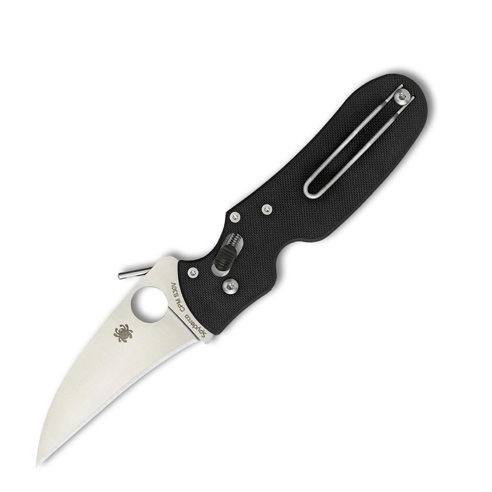 Spyderco P'kal Black G-10 Plainedge C103GP (1) Spyderco P'kal Black G-10 Plainedge C103GP - Image 1