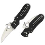 Spyderco P'kal Black G-10 Plainedge C103GP - Image 3