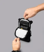 Modular Shoulder Pocket Slim - Black Axoflux 400D nylon washe AD010920131 - Image 8