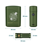Baton 4 Premium Edition (Guidance) A compact rechargeable EDC flashlight with an output of up to 1300 lumens - Image 5