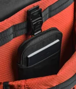 Zip Travel Wallet - Black Axoflux 210D AD010590118 - Image 5