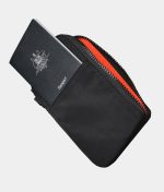 Zip Travel Wallet - Black Axoflux 210D AD010590118
