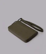 Zip Passport Wallet - Army Green Axogrid 300D AD010860522 - Image 5
