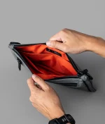 Zip Pouch Max V2 - Grey Axoflux 210D AD010650218 - Image 6