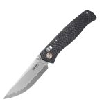 SRM Medal 255L-CB2 Laminated 140Cr Steel Blade Carbon-fiber Handle K130X - Image 4