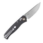 SRM Medal 255L-CB2 Laminated 140Cr Steel Blade Carbon-fiber Handle K130X - Image 2