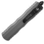 Microtech Dirac Stonewash DE Natural Clear Full Serrate 225-3NC - Image 4