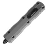 Microtech Dirac Stonewash DE Natural Clear Full Serrate 225-3NC - Image 2