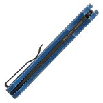 Pro-Tech Malibu Dragon Scale DLC Reverse Tanto 5436-BW Blue LTD - Image 6