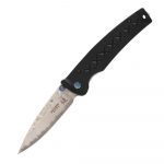 Mcusta Fusion  VG-10 Damascus  Blade Green Aluminum Handles MC-0161D